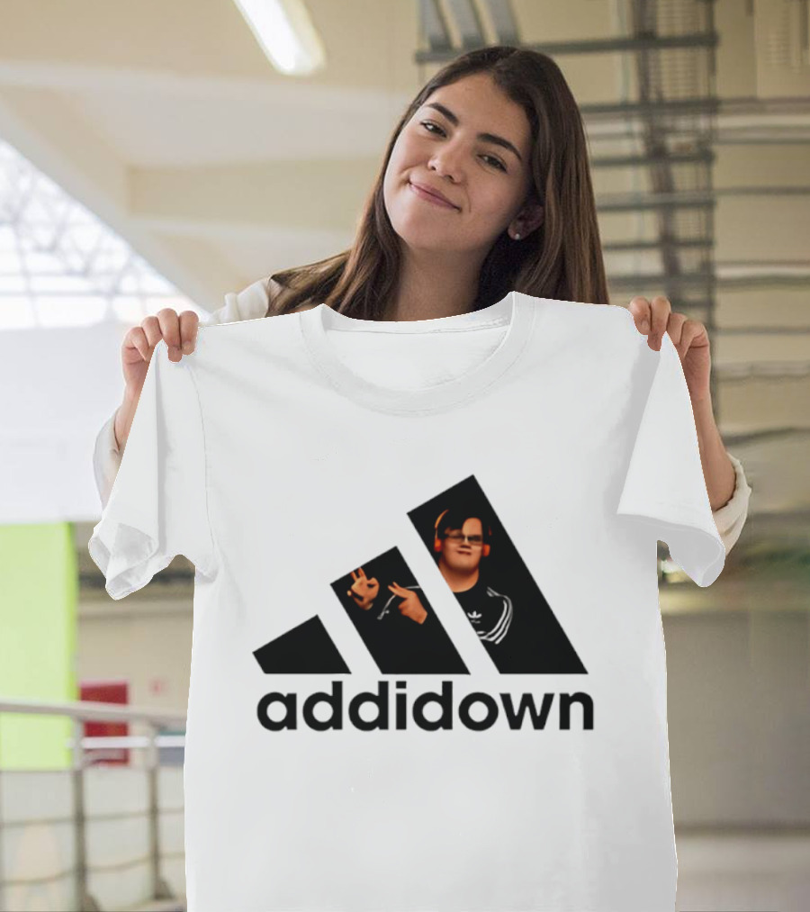 Addidown Down Syndrome Sign Language Pose T-Shirt
