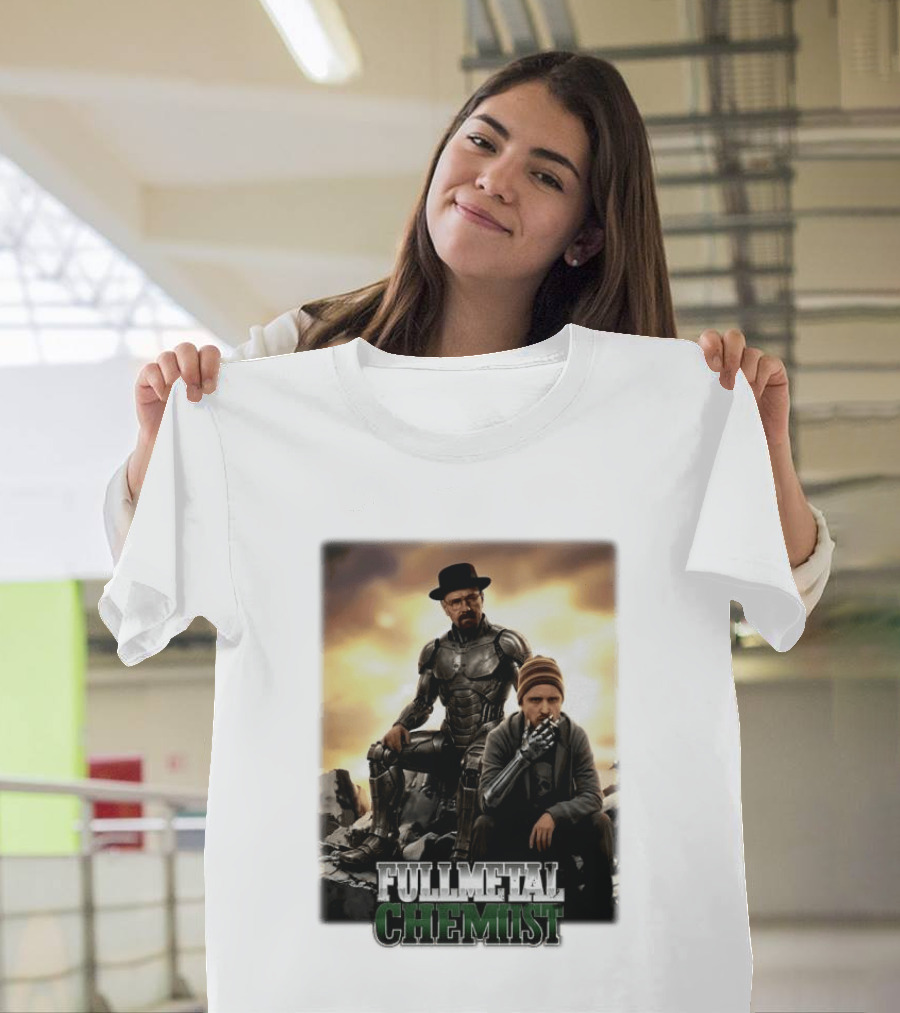 Bryan Cranston Jesse Pinkman Fullmetal Chemist T-Shirt