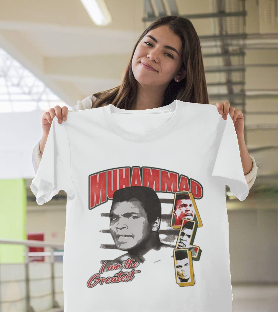 Muhammad Ali I Am The Greatest Retro Boxing Legend T-Shirt