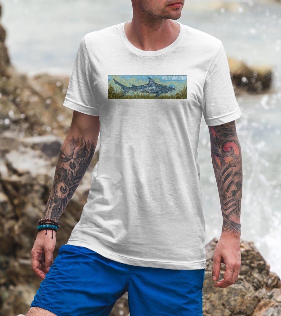 Widespread Panic St. Augustine Amphitheatre March 20 22 2026 Shark T-Shirt