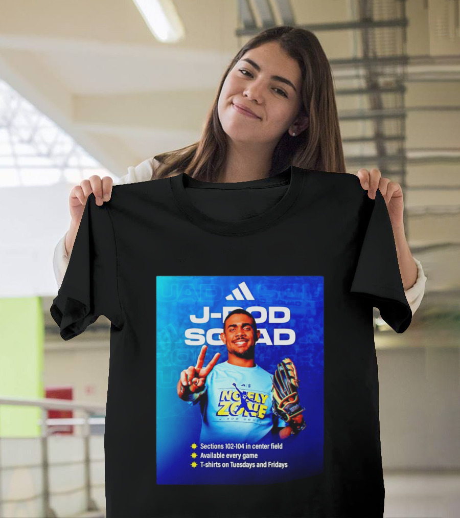 Sections 102 104 Center Field J Rod Squad No Fly Zone Available Every Game Tuesdays Fridays T-Shirt