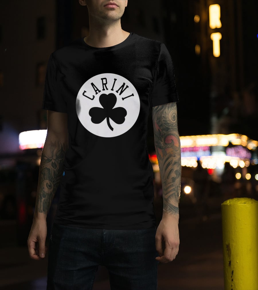 Carini Clover Emblem With Shamrock T-Shirt