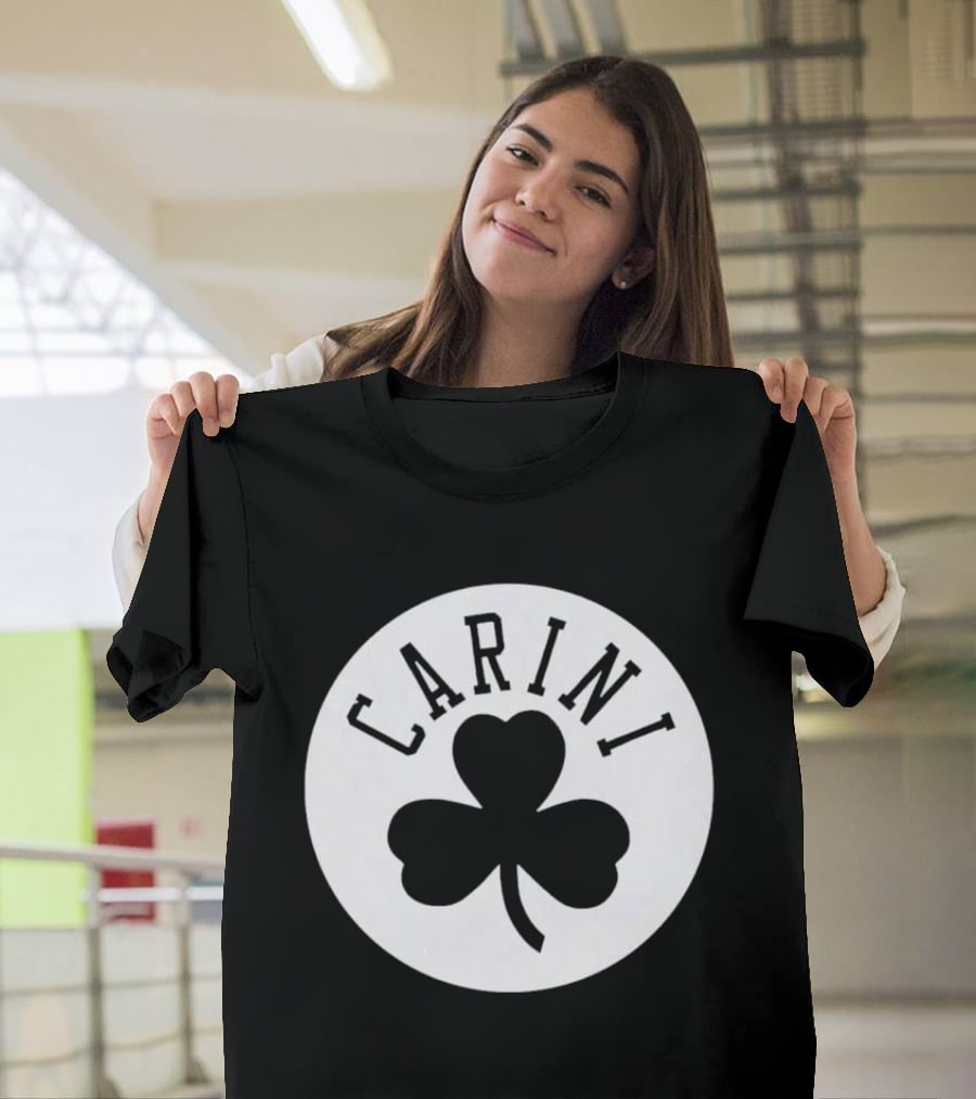 Carini Clover Emblem With Shamrock T-Shirt