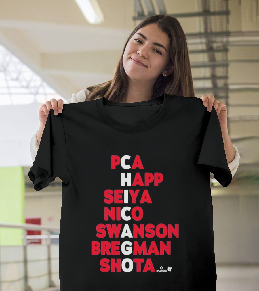 PCA Happ Seiya Nico Swanson Bregman Shota Chicago 2026 T-Shirt