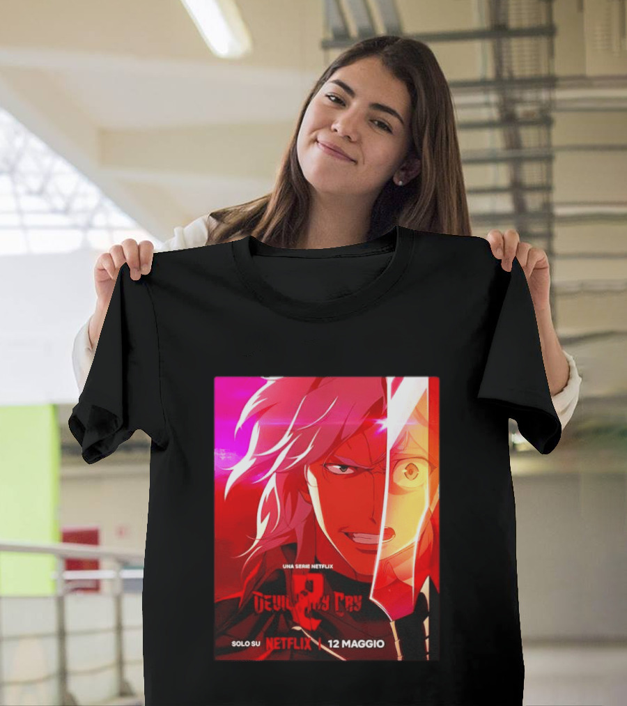 Devil May Cry Serie Netflix Solo Su Netflix 12 Maggio T-Shirt