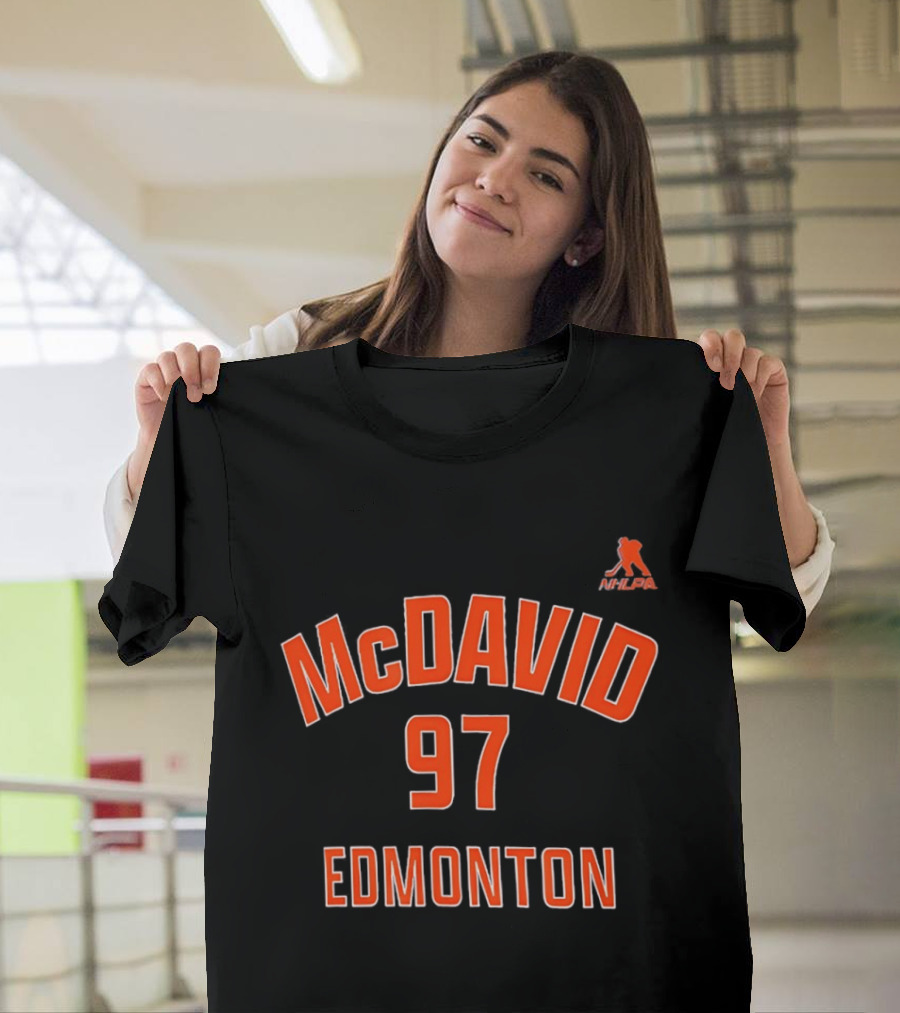 McDavid 97 Edmonton Oilers Hockey T-Shirt