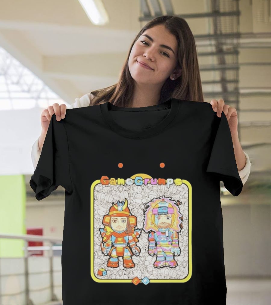 Game Grumps X 326 Collaboration Colorful Characters T-Shirt