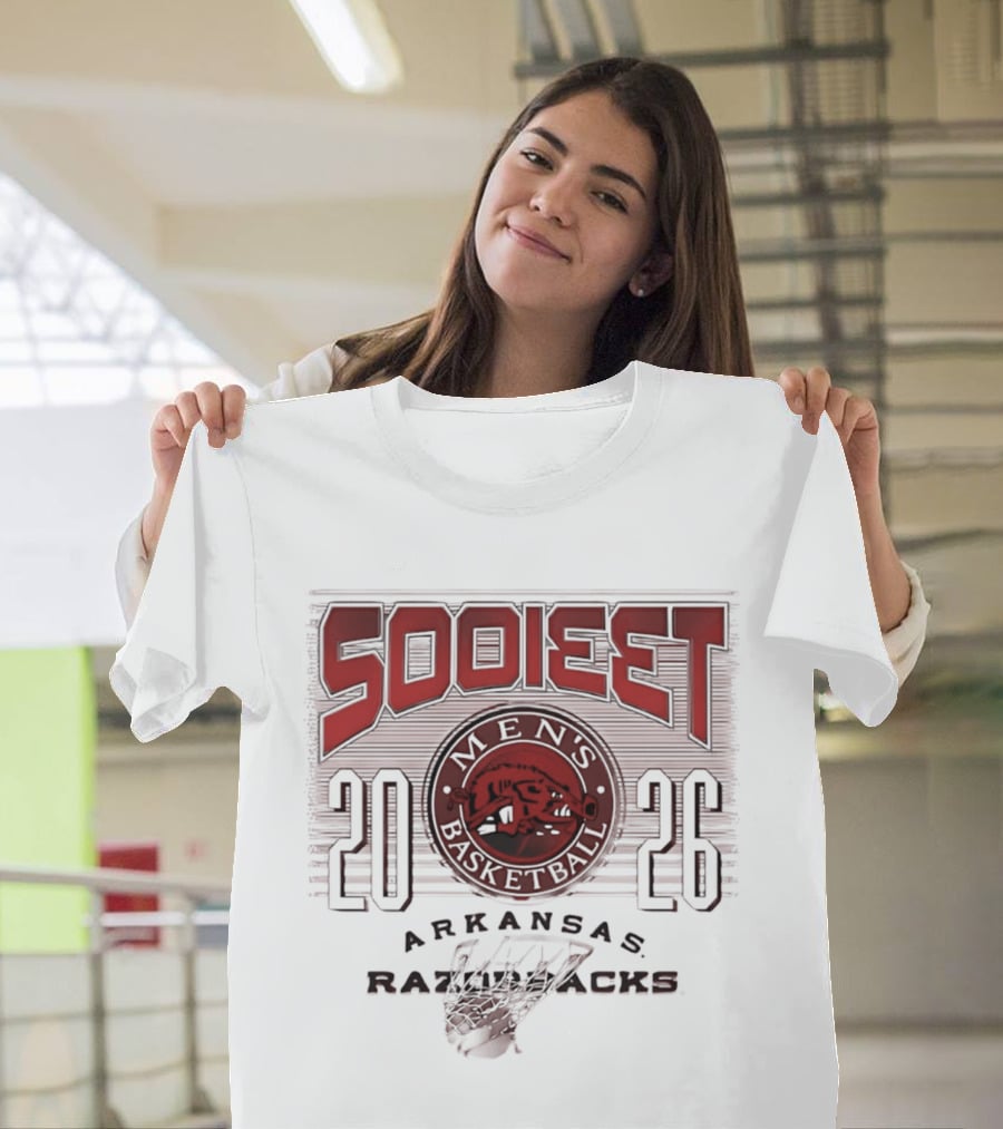 Arkansas Razorbacks 2026 SooiEet Men's Basketball T-Shirt