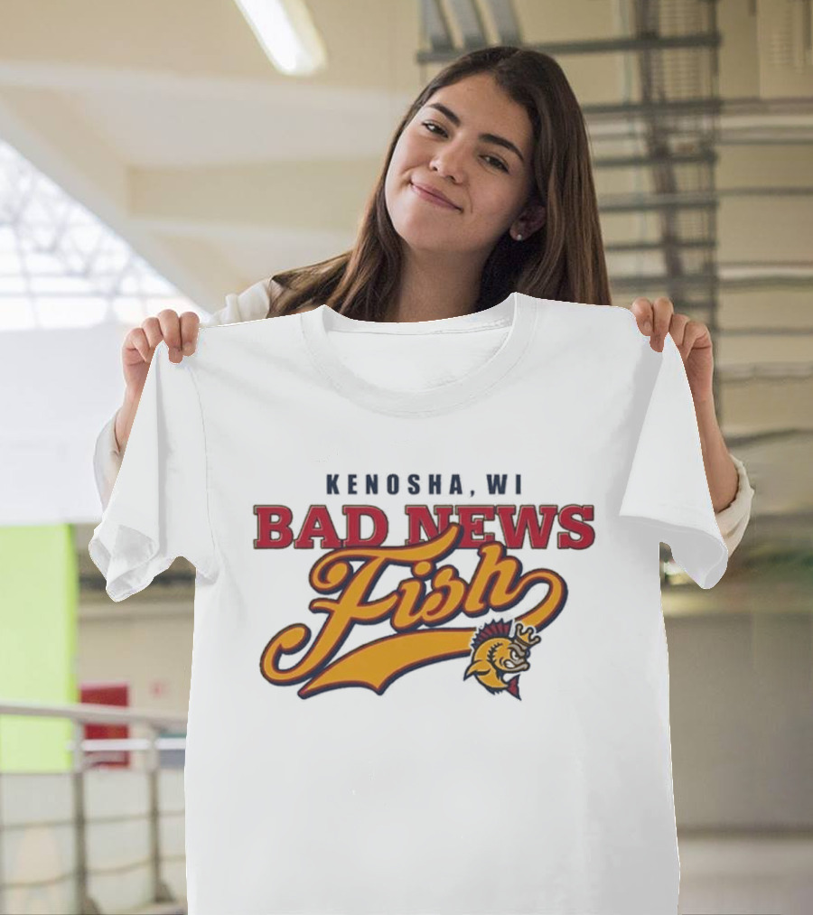 Kenosha WI Bad News Fish Kingfish Event T-Shirt