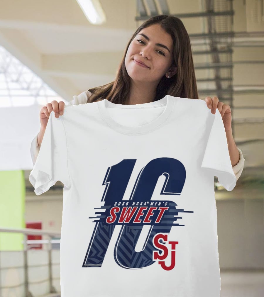 St. John's 2026 NCAA Men's Basketball Sweet 16 SJU T-Shirt