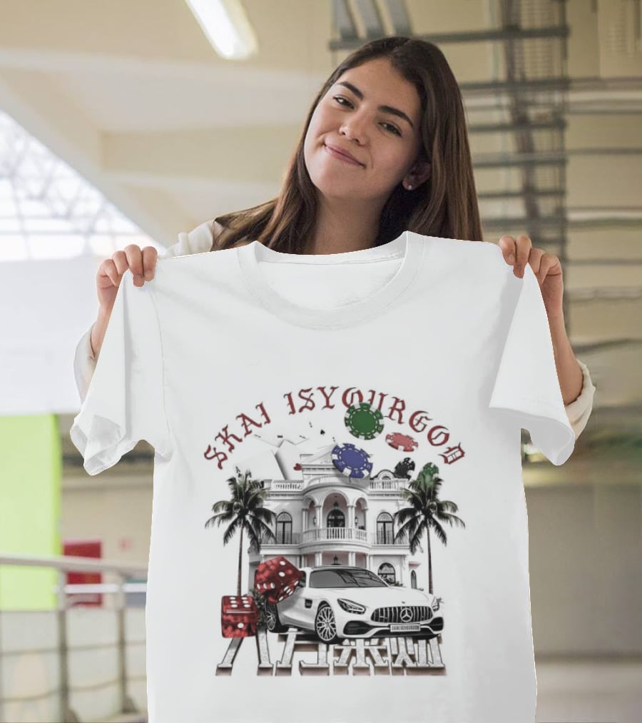 Skai Isyourgod Mansion Tropical Palms Rolling Loud T-Shirt