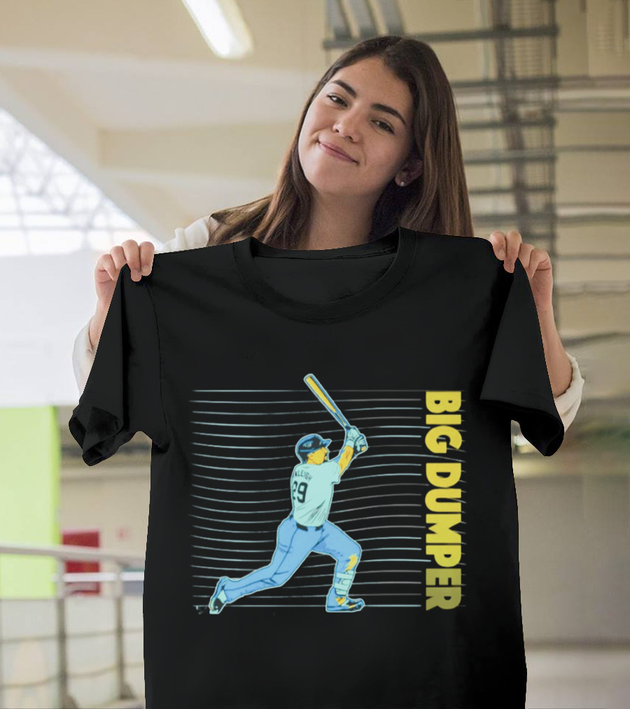 Seattle Mariners Cal Raleigh 29 Big Dumper Neon Nights T-Shirt