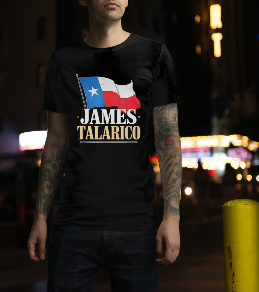 James Talarico Texas Flag Democrat Political T-Shirt