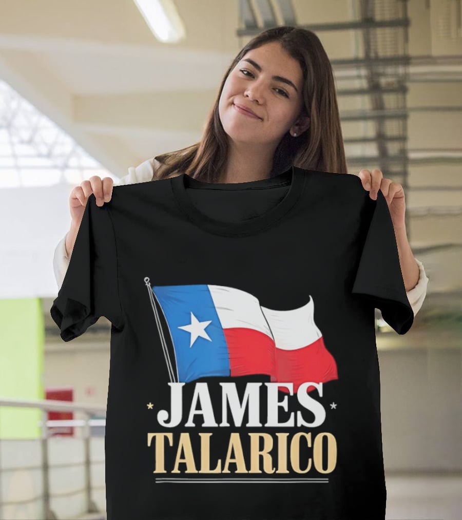 James Talarico Texas Flag Democrat Political T-Shirt