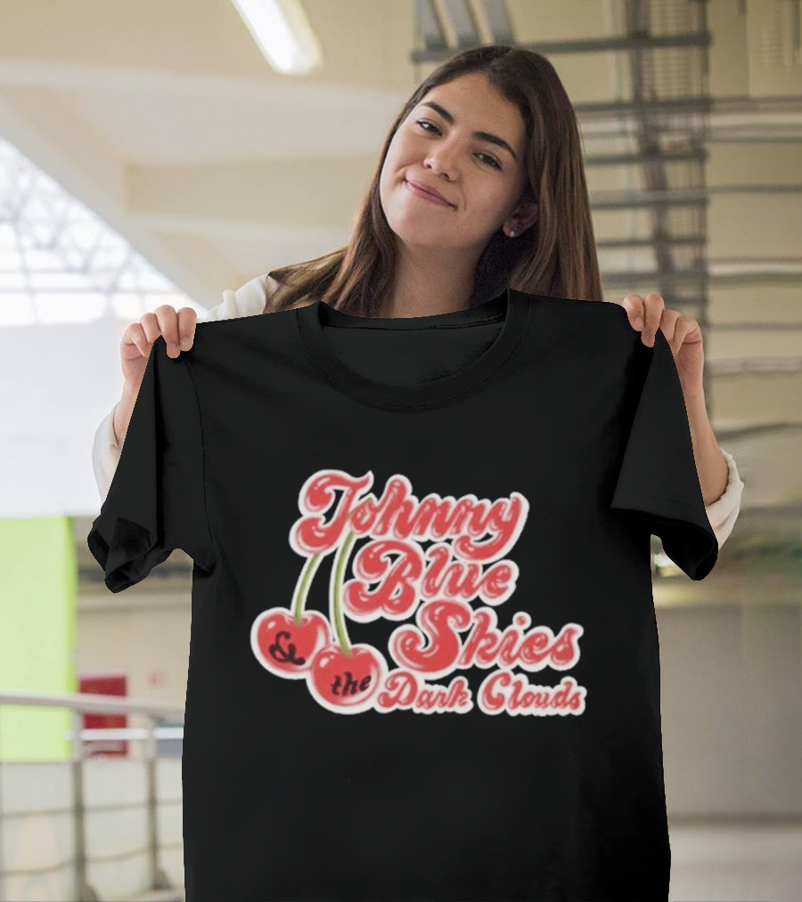 Johnny Blue Skies And The Dark Clouds Cherries T-Shirt