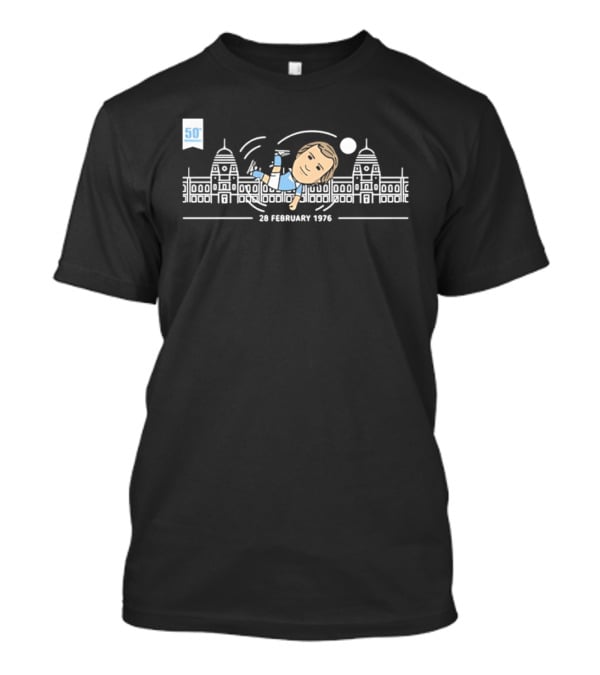 50th Anniversary 28 February 1976 Wembley Stadium Soccer Celebration T-Shirt