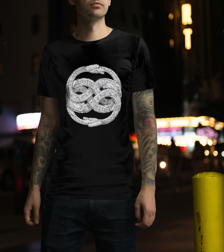 Ouroboros Dragon Infinity Symbol Mythical Creature T-Shirt