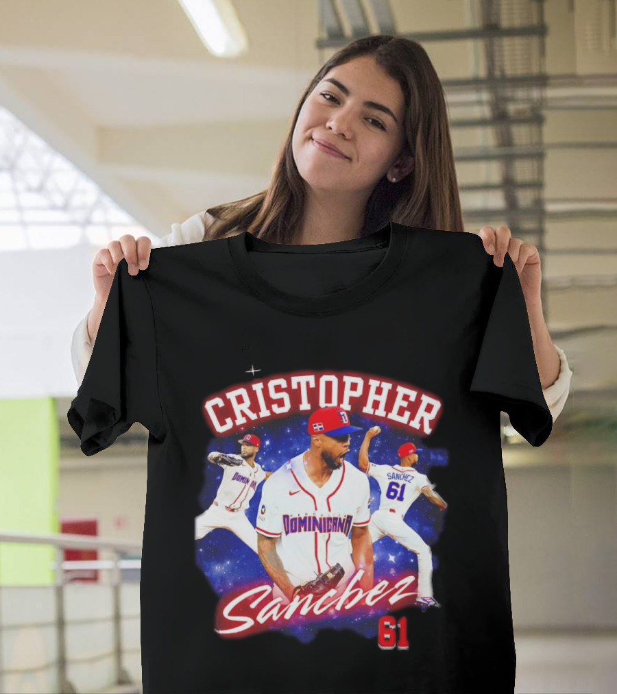 Cristopher Sanchez Dominican Baseball 61 Pitcher T-Shirt