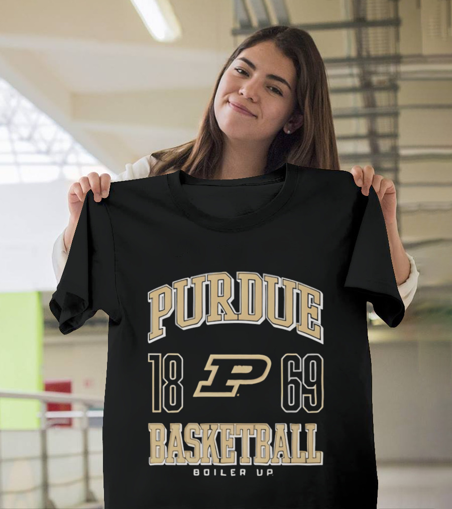 Purdue Basketball Boiler Up 1869 T-Shirt