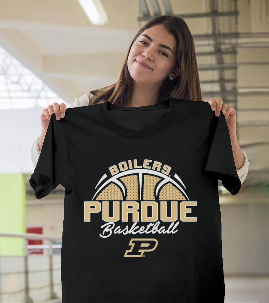 Purdue Boilers Basketball Youth P T-Shirt