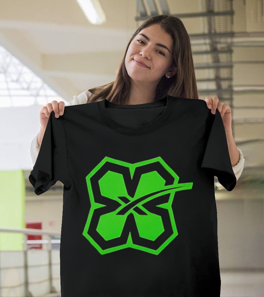 Lucky Four Leaf Clover Symbol Green T-Shirt