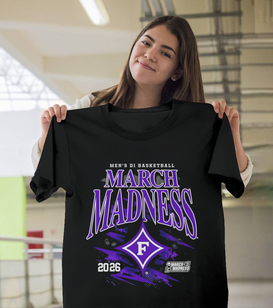 Men's DI Basketball Furman 2026 March Madness T-Shirt