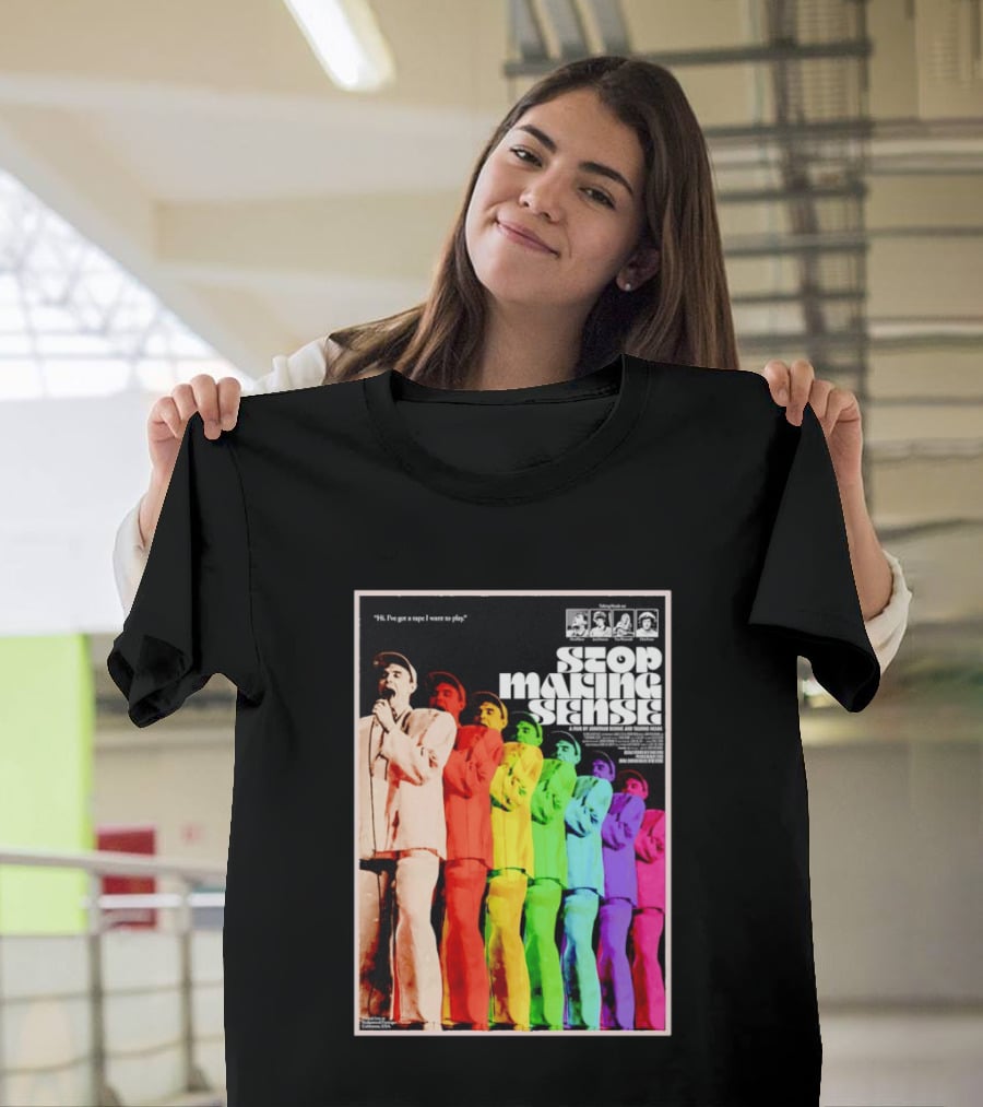 Stop Making Sense Rainbow Concert Film T-Shirt