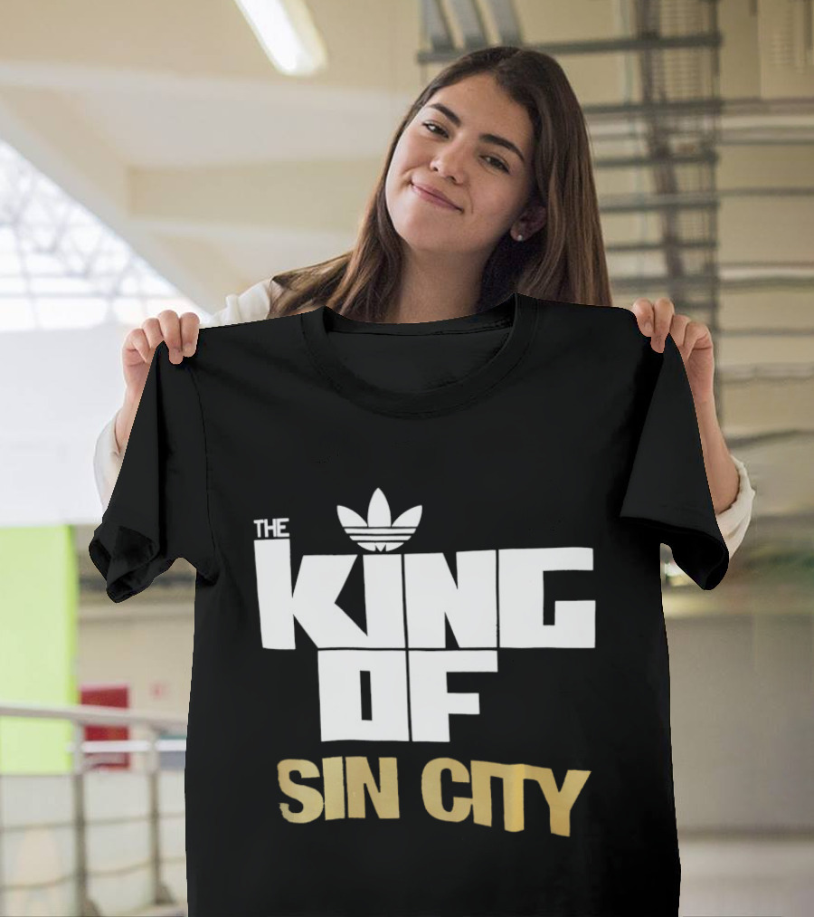 The King Of Sin City Adidas Trefoil T-Shirt