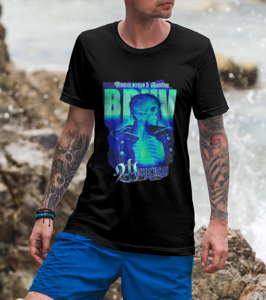 Titanium Screws Ambition Brutal Ospreay T-Shirt