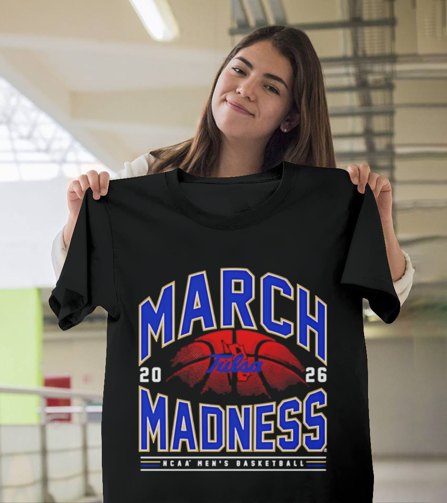 Tulsa March Madness 2026 NCAA Men's Basketball T-Shirt