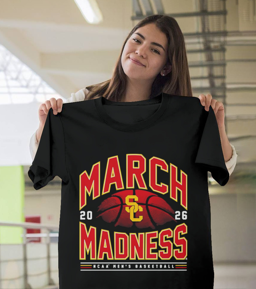 USC March Madness 2026 NCAA Men's Basketball T-Shirt