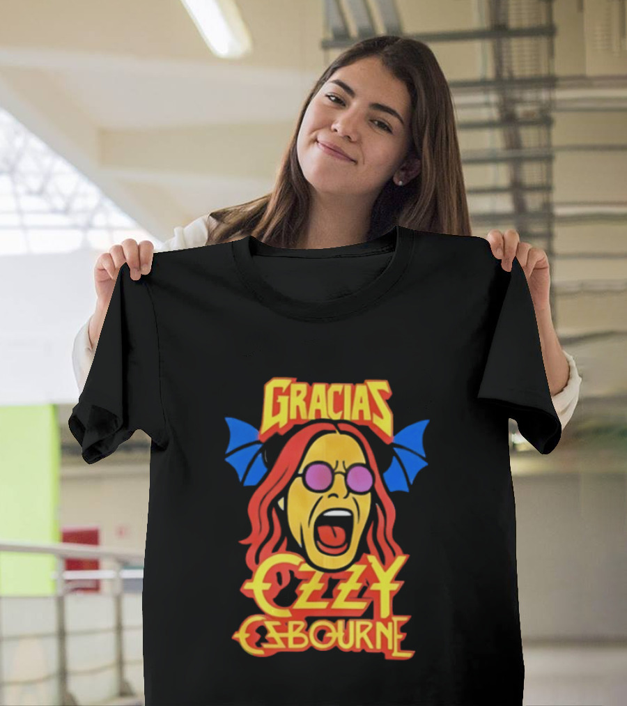 Gracias Ozzy Osbourne Colorful T-Shirt