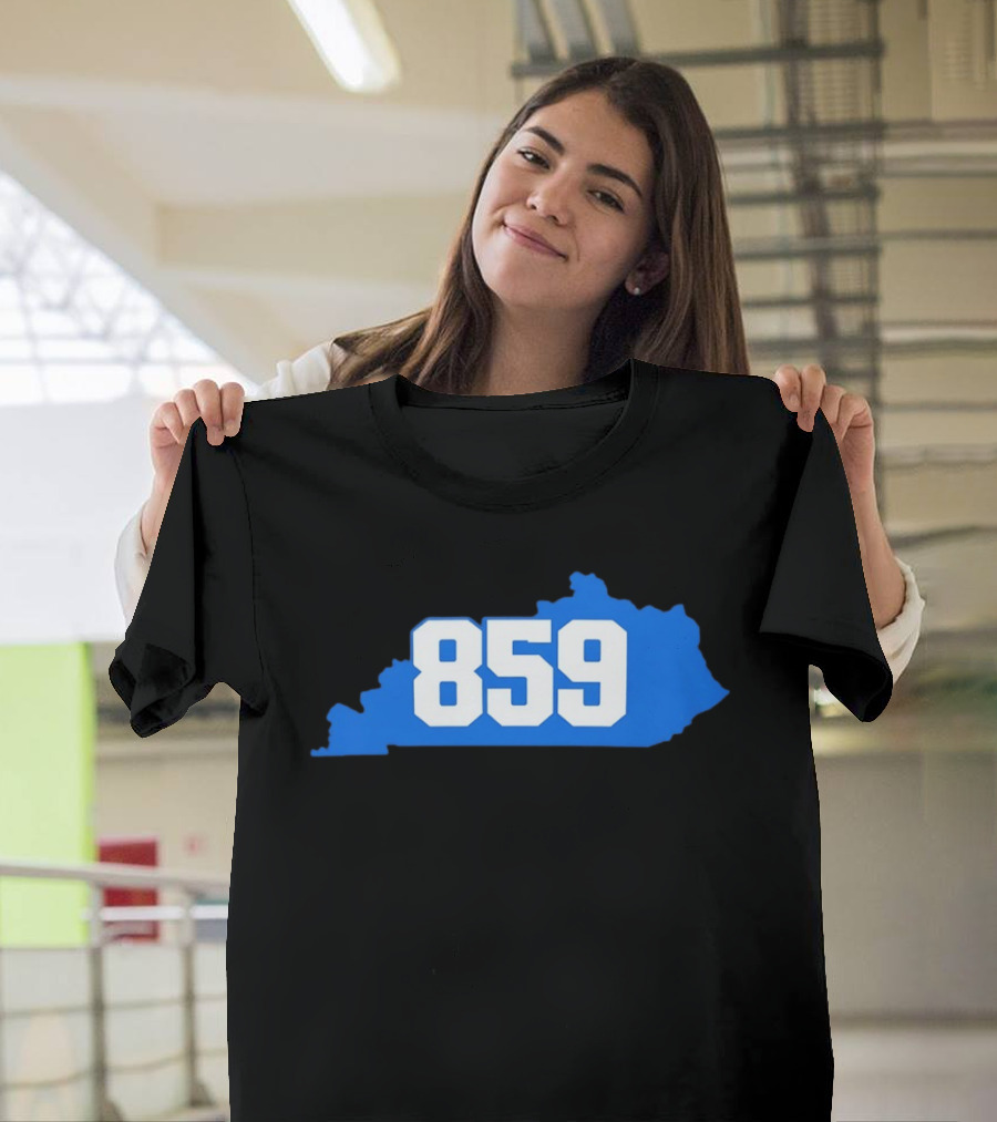 Kentucky Bluegrass Region 859 Area Code T-Shirt
