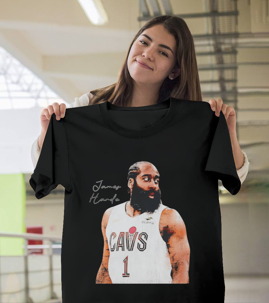 James Harden Cleveland Cavaliers CAVS Basketball 2026 NBA Champs T-Shirt