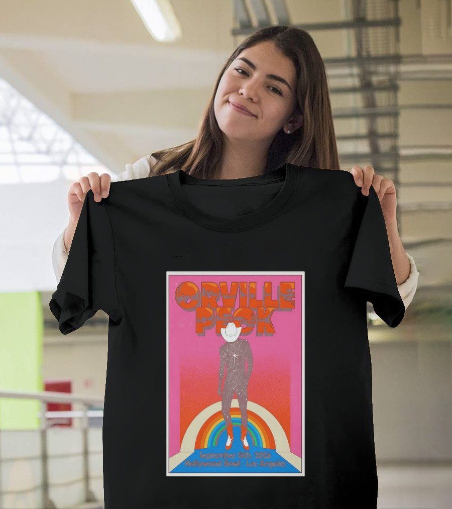 Orville Peck Hollywood Bowl Los Angeles September 18th 2026 Rainbow Cowboy T-Shirt