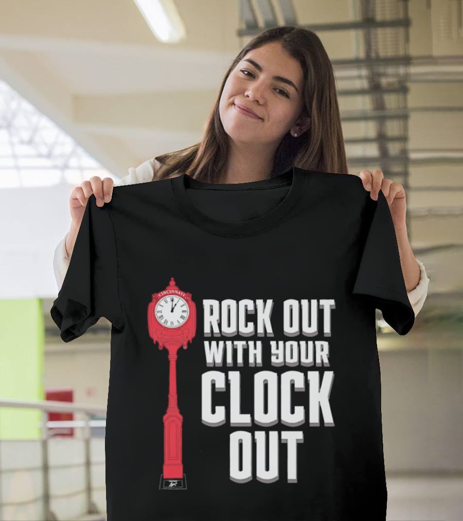 Rock Out With Your Clock Out Cincinnati Tower T-Shirt