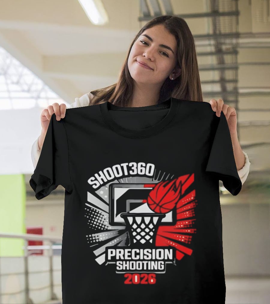 Shoot360 Precision Shooting Basketball 2026 T-Shirt