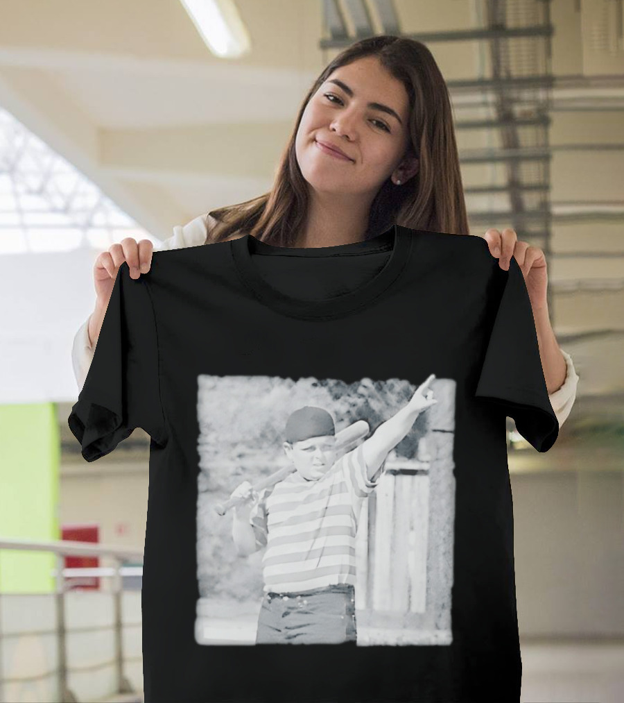 Hamilton Ham Porter Pointing With Baseball Bat The Sandlot T-Shirt