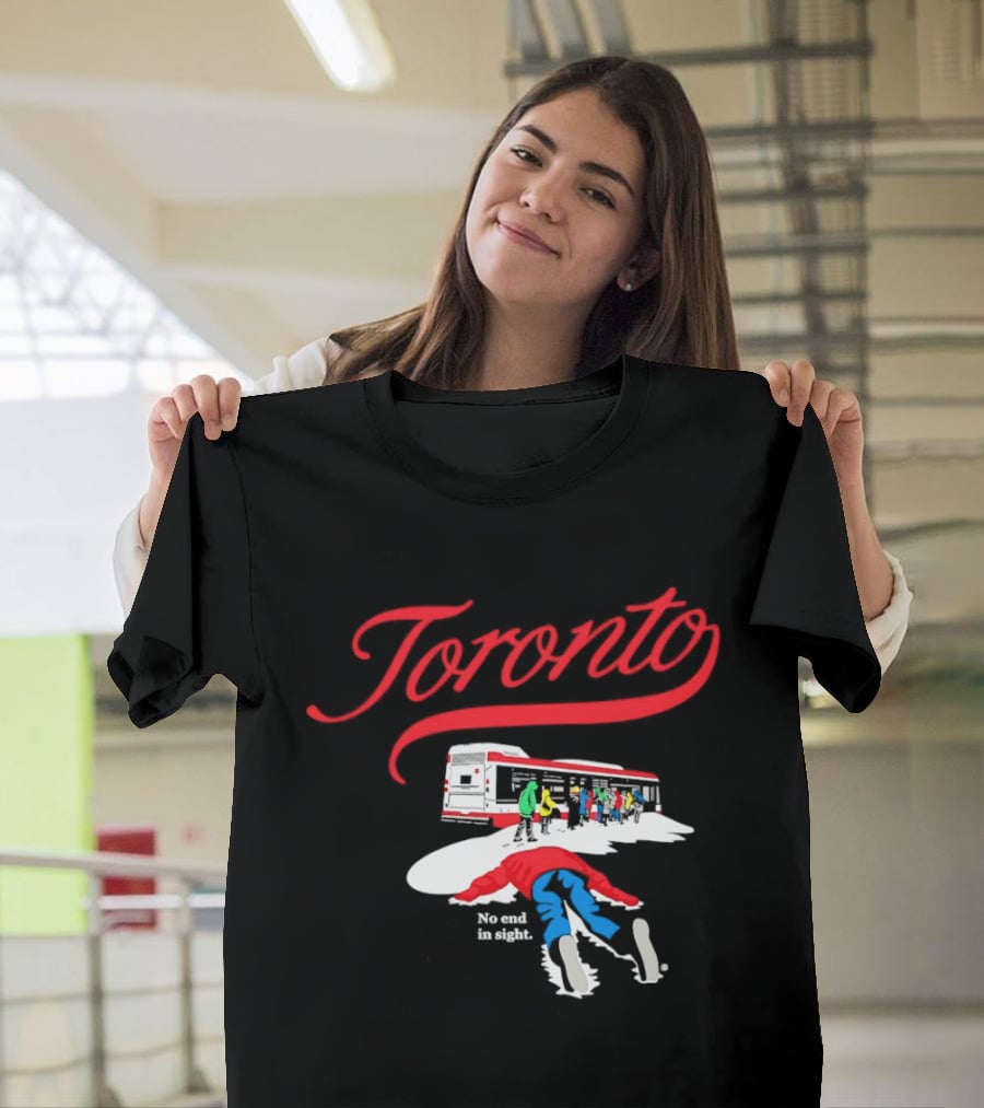 Toronto Transit Commission Bus No End In Sight T-Shirt