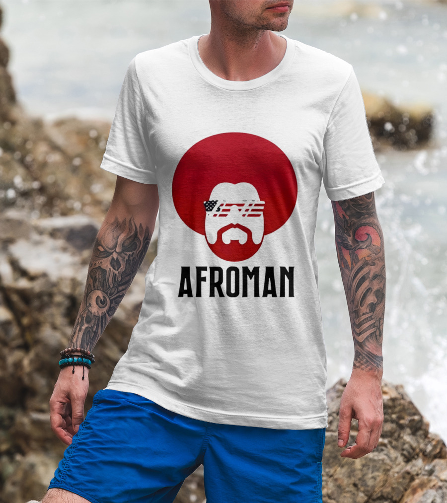 Afroman Justice For Lemon Pound Cake Red Afro Sunglasses T-Shirt