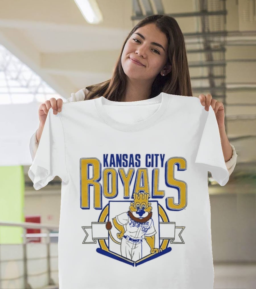 Kansas City Royals Sluggerrr Vintage Homage T-Shirt