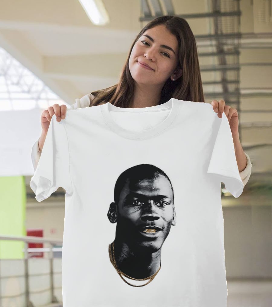Michael JD Gold Teeth Grill Face T-Shirt