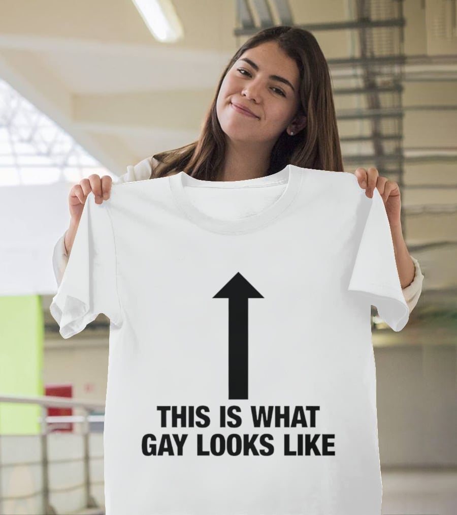 This Is What Gay Looks Like Arrow Symbol Pride T-Shirt