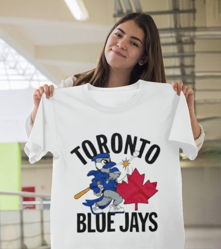 Toronto Blue Jays Baseball Maple Leaf T-Shirt