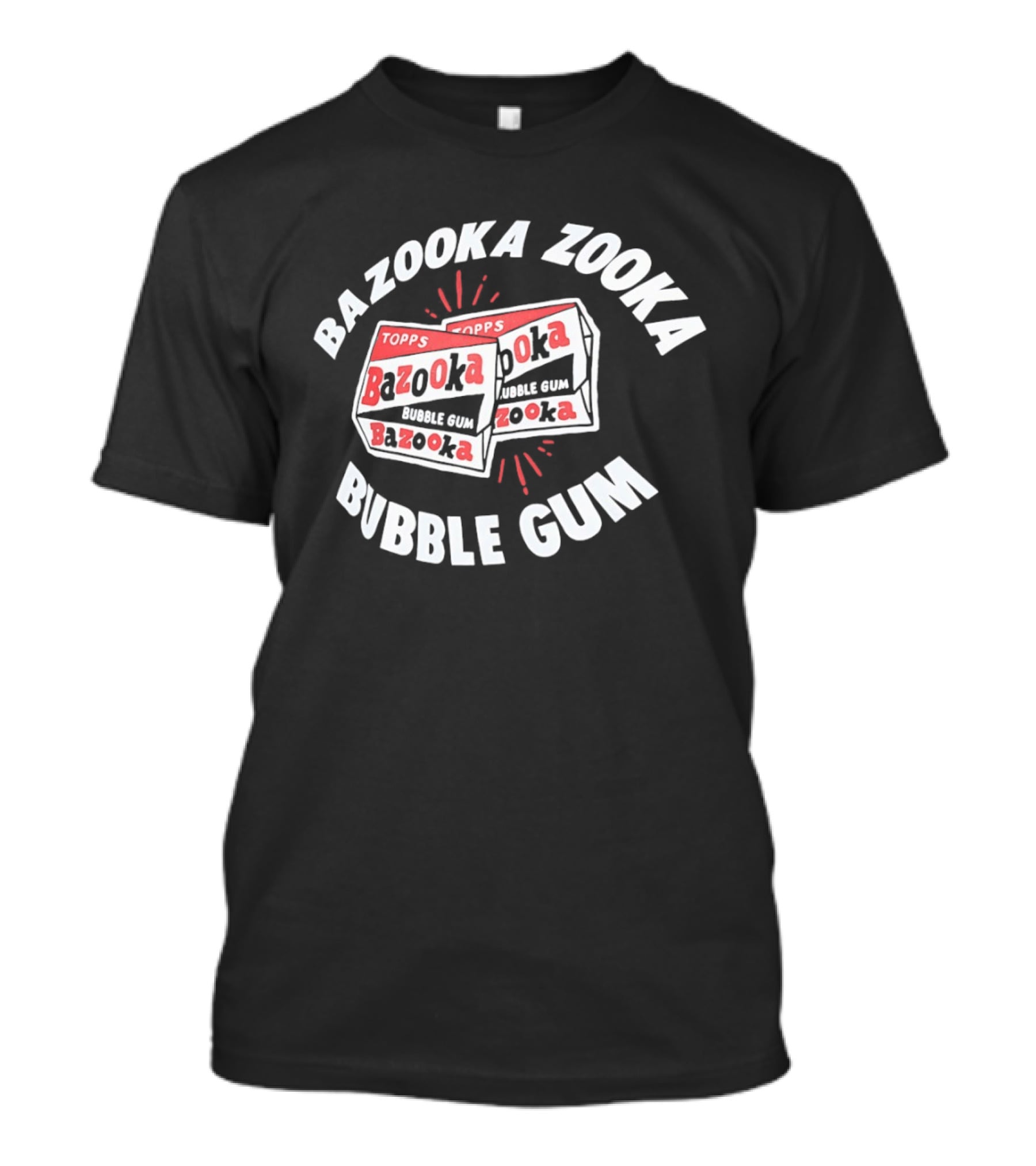 Bazooka Zooka Bubble Gum Vintage Topps T-Shirt