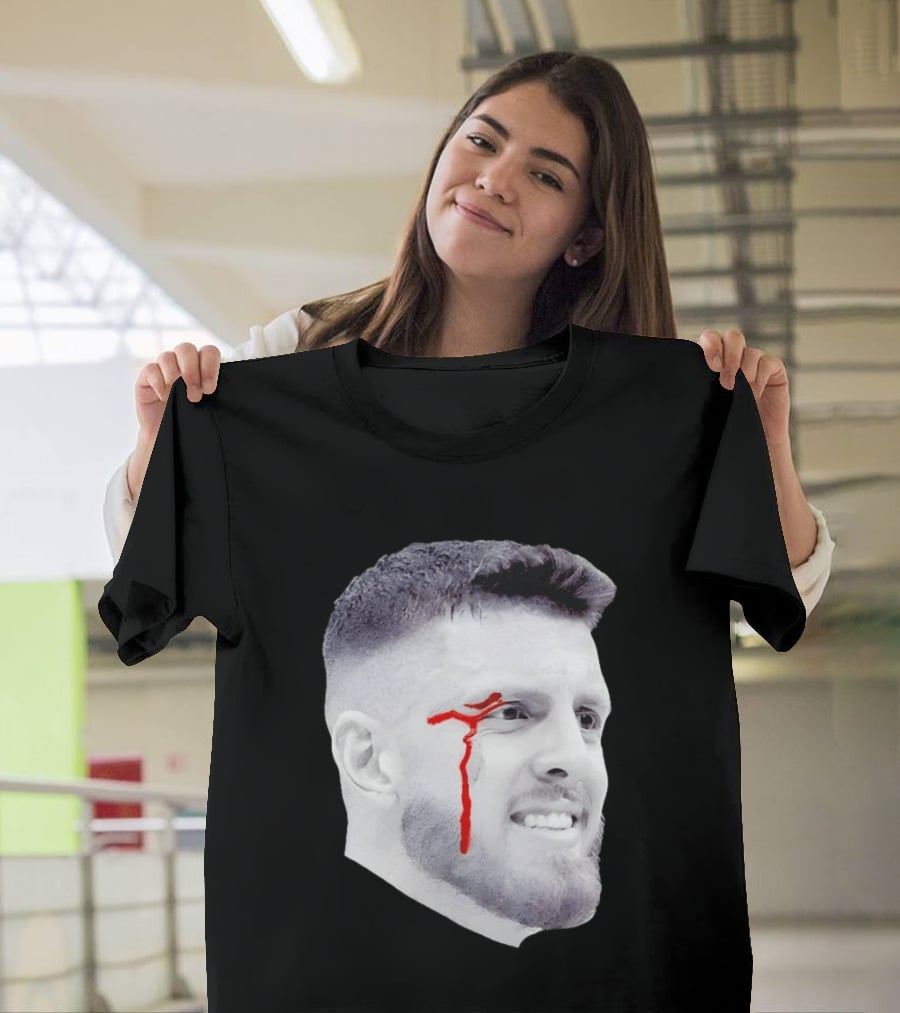 Isaiah Hartenstein IHart Bighead Bloody Face T-Shirt