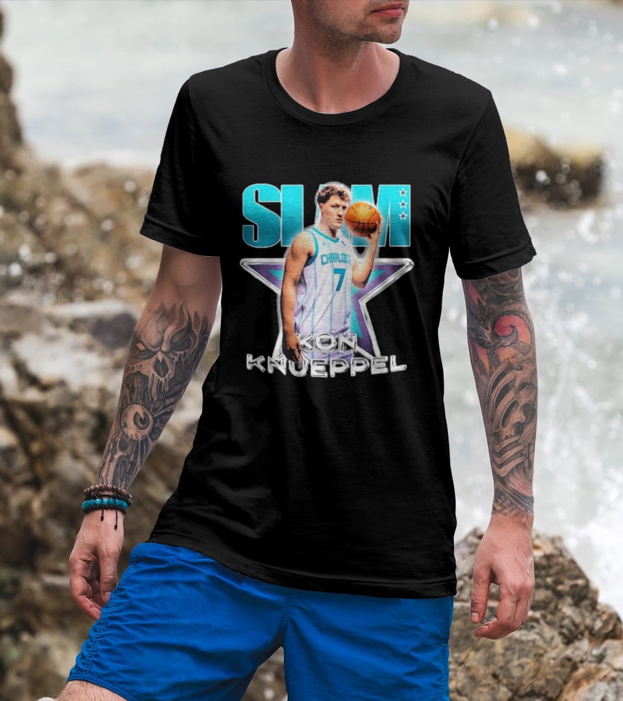 SLAM Magazine Cover April May 2026 Kon Knueppel Charlotte Basketball Issue 261 T-Shirt