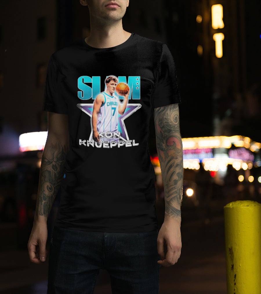 SLAM Magazine Cover April May 2026 Kon Knueppel Charlotte Basketball Issue 261 T-Shirt