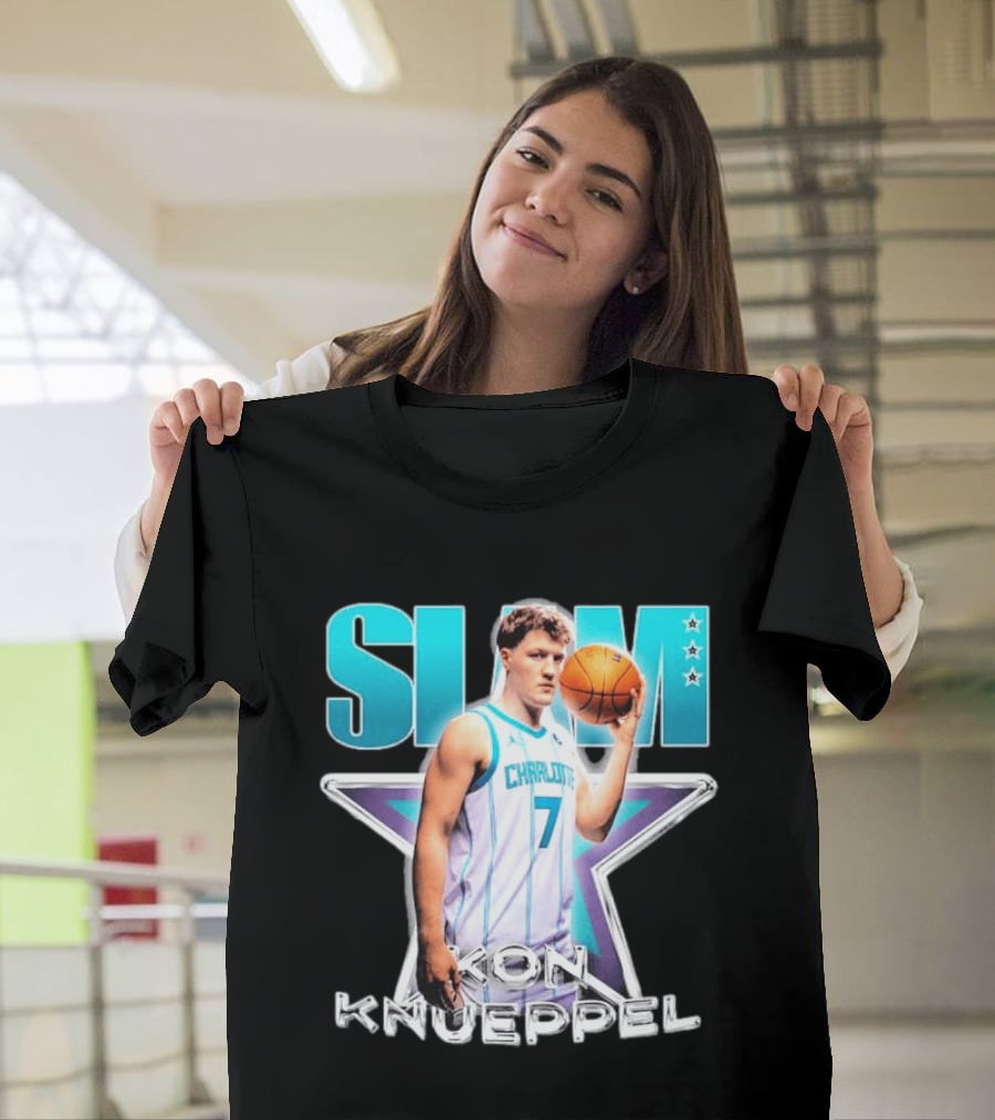 SLAM Magazine Cover April May 2026 Kon Knueppel Charlotte Basketball Issue 261 T-Shirt