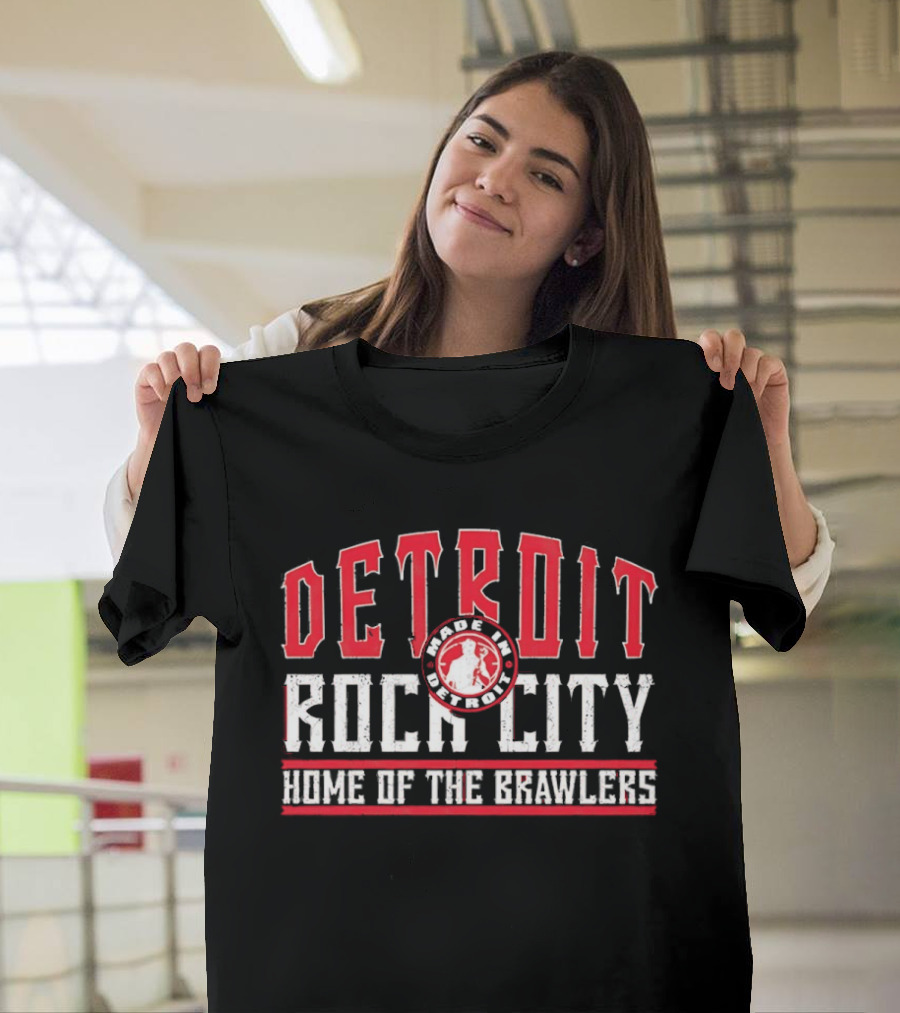 Detroit Rock City Home Of The Brawlers T-Shirt